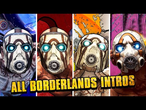 Borderlands - All Intros (The Pre-Sequel, 1, 2 & 3)