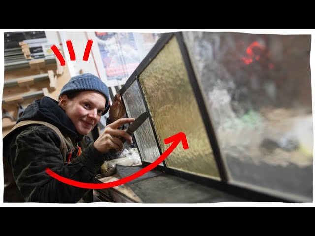 I found the perfect glass!! (Rescuing a 120 year old house)