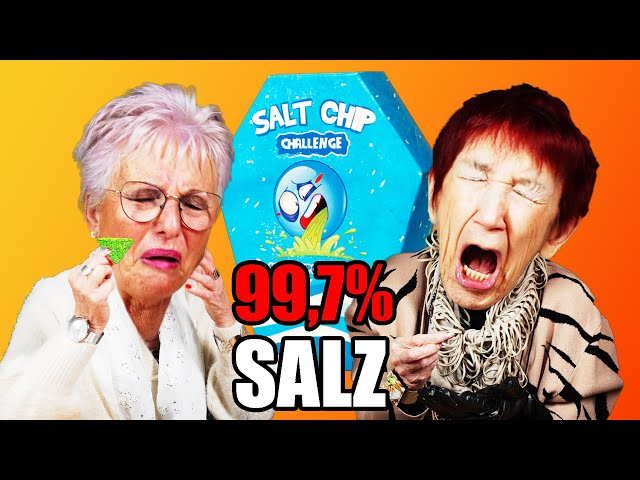Der SALZIGSTE Chip der Welt! 🤢 | MEINE Oma MACHT einen Challenge