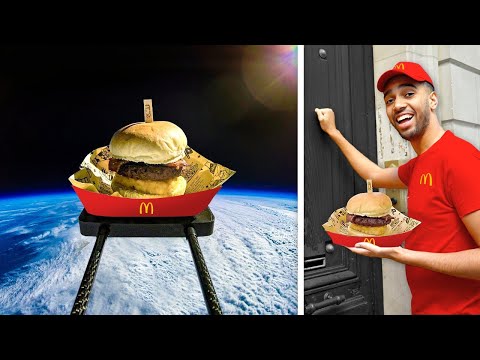 I Sent Food To Space, Then Delivered It