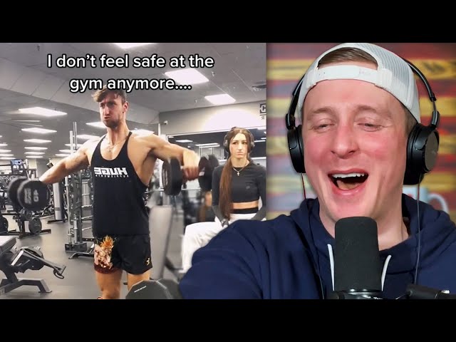 I can't believe she did this to him at the gym! | TRY NOT TO LAUGH #96