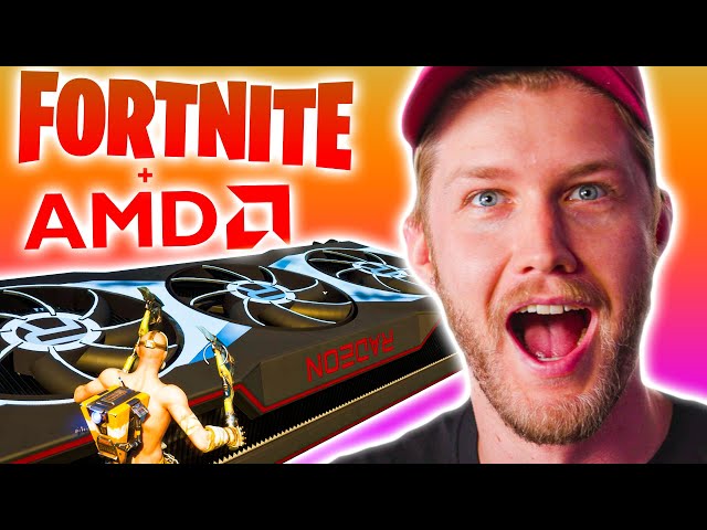 Checking out the AMD RX 6000 videocards in Fortnite????