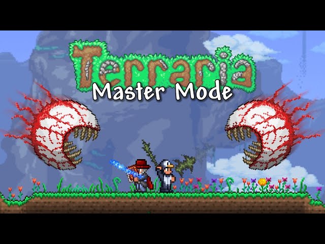 Terraria 1.4 Master Mode reveal with Chippy & Pedguin!