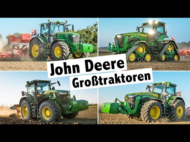 Probefahrt John Deere 8RX Raupentraktor | John Deere Traktoren 6R, 7R, 8R und 8RX