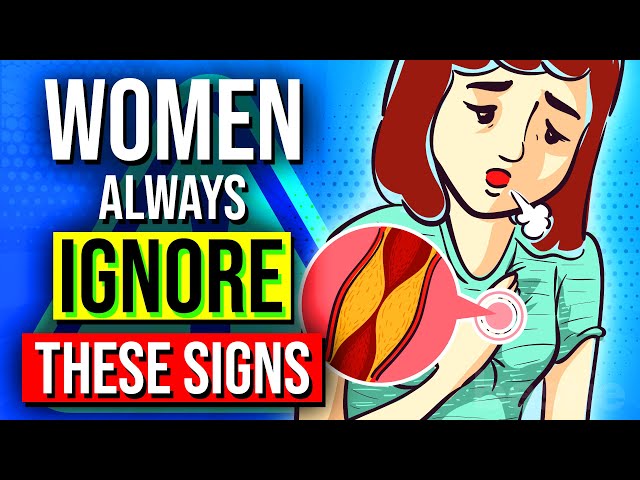 4 Signs Of A Heart Attack Women ALWAYS Ignore