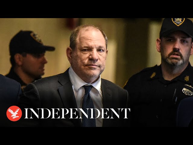 Watch again: Harvey Weinstein appears in court after New York judge overturns rape conviction