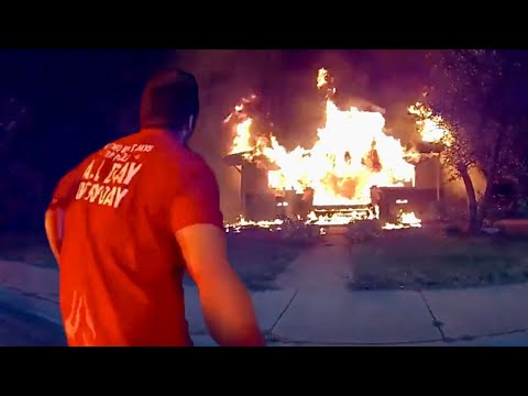 Pizza Man Saves Children from Burning House