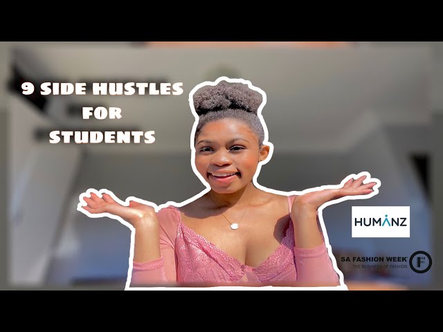 9 Side hustles for students| No degree | No experience| South African YouTuber