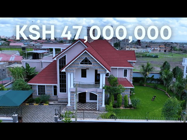Inside Ksh.47,000,000 5 bedroom #mansion with a mini #golfcourse #housetour in #kahawasukari #kenya