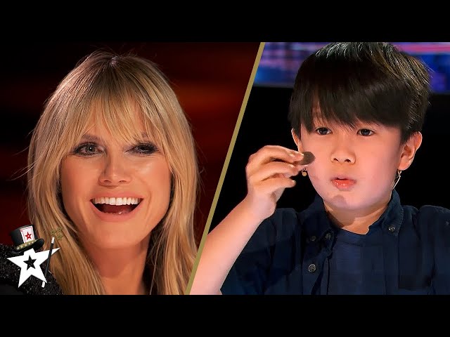 AMAZING Kid Magician Impresses Judges on America's Got Talent!