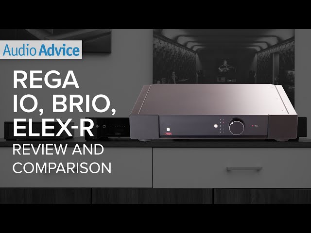 Rega IO, Brio, & Elex-R Review and Comparison