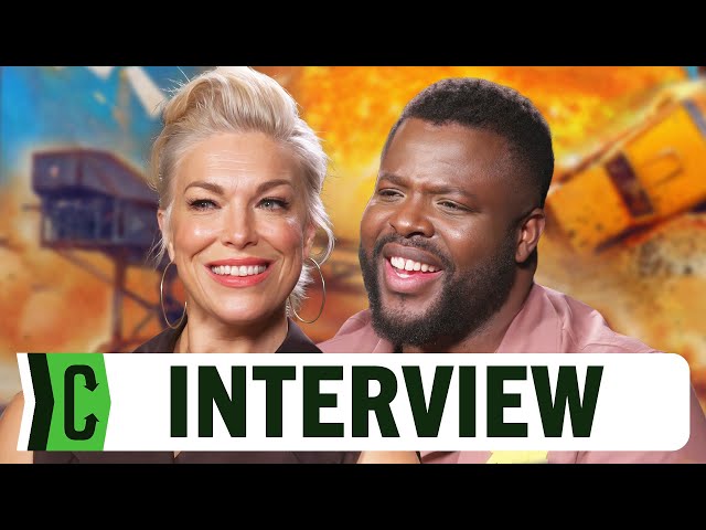 Hannah Waddingham and Winston Duke Interview: The Fall Guy & Why Stunts at The Oscars Matter