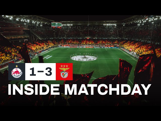 INSIDE MATCHDAY | FC Salzburg vs. Benfica Lisbon | A tough showdown without happy end 🔥