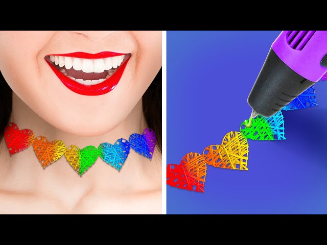 KLEBEPISTOLE vs. 3D-STIFT || Tolle Bastelideen und Reparatur-Tricks für viele Gelegenheiten
