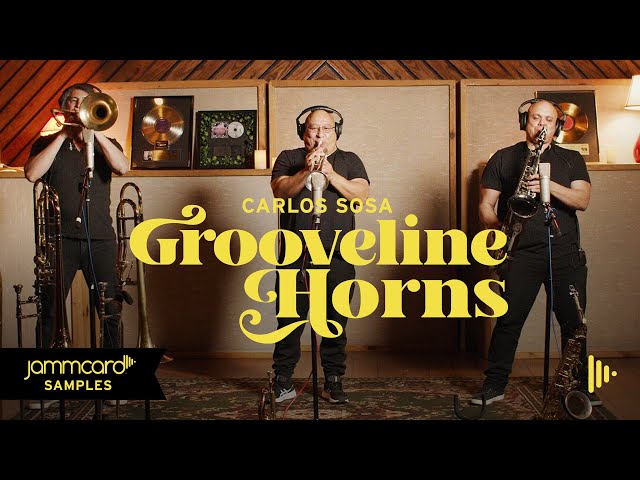Carlos Sosa: Grooveline Horns sample pack  | Jammcard Samples on Splice