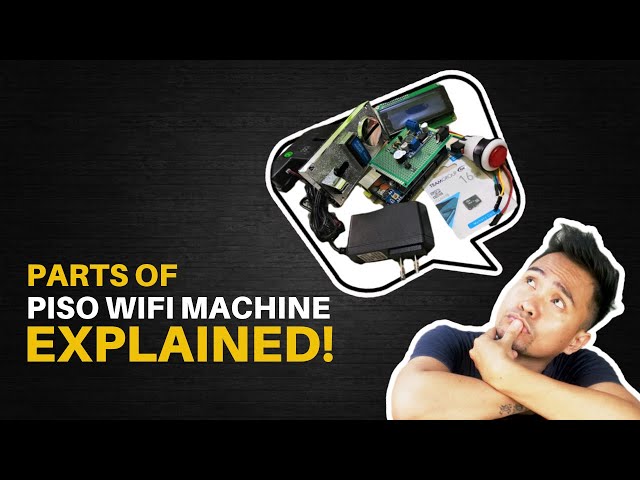 Piso Wifi Vendo Machine Parts 2021