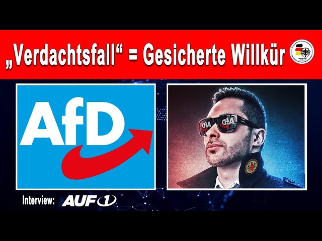 Prozess gegen politisch motivierte Kampagne des VS gegen die „extreme“ AfD | Boehringer bei AUF1