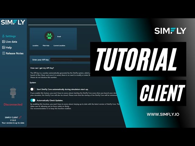 Step-by-Step Guide: How to Install and Configure the SimFly Client.