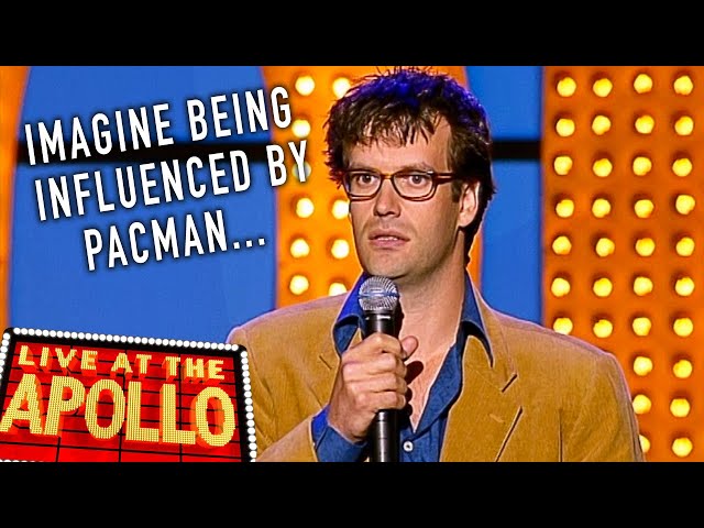 Marcus Brigstocke Gives Sweets To Gangsters | Live At The Apollo | BBC Comedy Greats