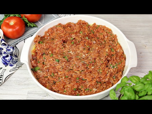 The minced meat recipe that won my family's heart! Fast, juicy and very tasty # 158