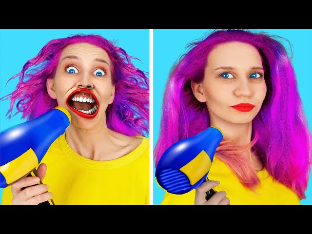 Short Hair vs Long Hair Problems and Funny Situations | Hair Life Hacks by Multi DO