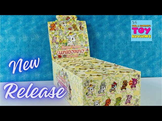 Flower Power Unicorno Series 2 Tokidoki Blind Box Figure Unboxing Review | PSToyReviews
