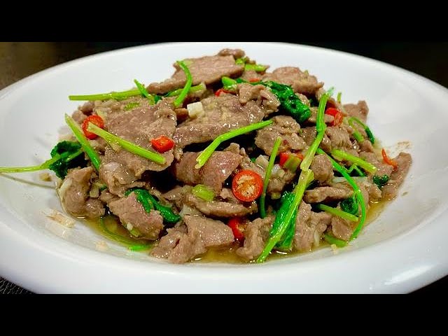 Why is Hunan fried yellow beef so delicious? The chef of the hotel will teach you the tricks