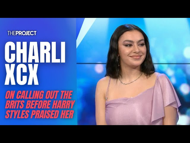 Charli XCX On Calling Out The Brits Before Harry Styles Praised Her In Acceptance Speech