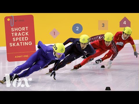 The secret to winning a short track speed skating race