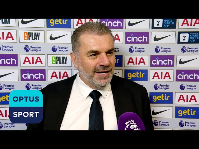 Ange Postecoglou points out that Spurs are only three points from top