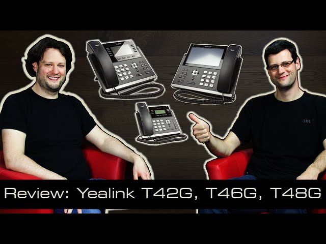 Review: Yealink T42G, T46G, T48G [deutsch]