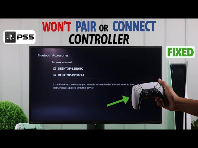PS5 Controller Won't Connect to Console? - Fixed Not Detecting DualSense!