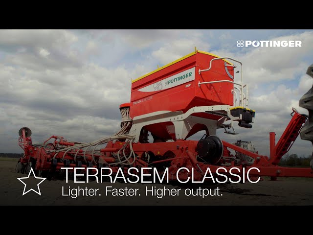 PÖTTINGER - TERRASEM CLASSIC mulch seed drills - your advantages