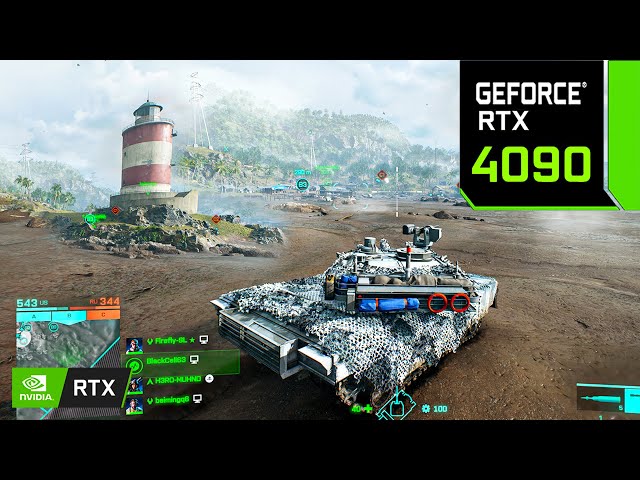 Battlefield 2042 : RTX 4090 24GB ( 4K Ultra Graphics RTX ON / DLSS ON )