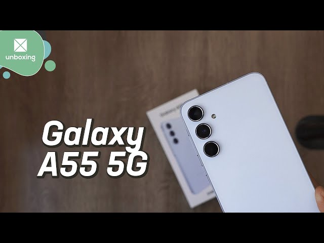 Samsung Galaxy A55 5G | Unboxing en español