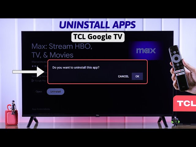 How to Uninstall Apps on TCL Google TV! [Remove]