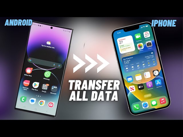 How to Transfer all Data from Android to iphone