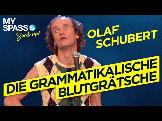 Die grammatikalische Blutgrätsche | Olaf Schubert - Olaf Schubert Live! - Meine Kämpfe
