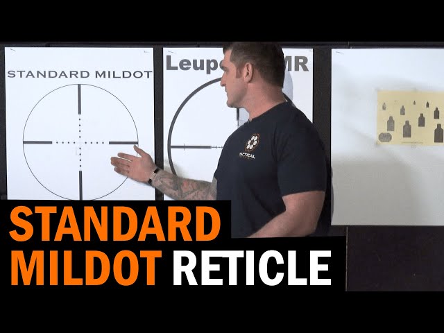 The Standard Mildot Scope Reticle Explained with Billy Leahy