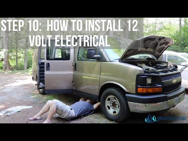 Camper Van 12 Volt Electrical | Van Build Step 10