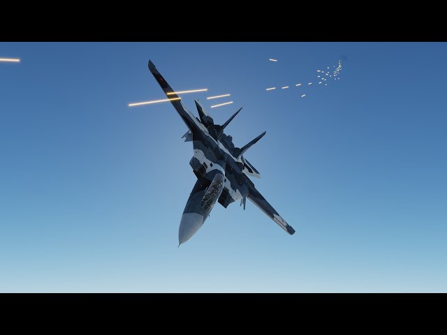 F-14B Tomcat vs. F-18C Hornet | Guns Only Dogfight | DCS: World
