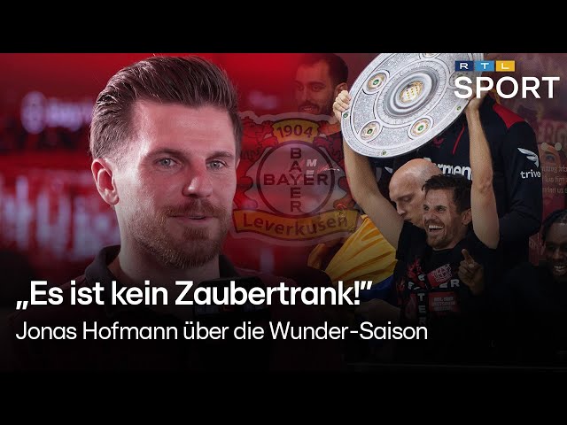 Jonas Hofmann vor Leverkusens Halbfinale gegen AS Rom 🎤 Offensivspieler über Serie, Titel und DFB 👀