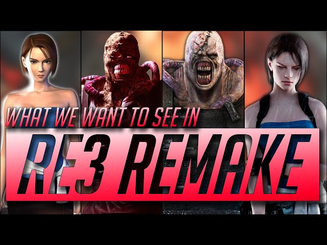 Resident Evil 3 Remake - (What We Want To See From RE3 Remake)