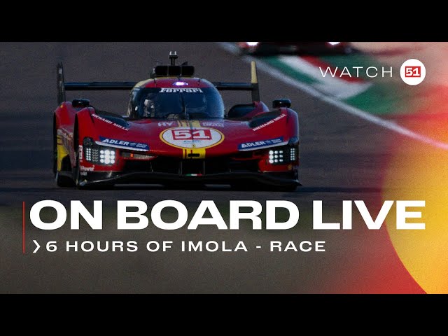 Onboard car #51 for race action at #WEC Imola 6H | Ferrari Hypercar