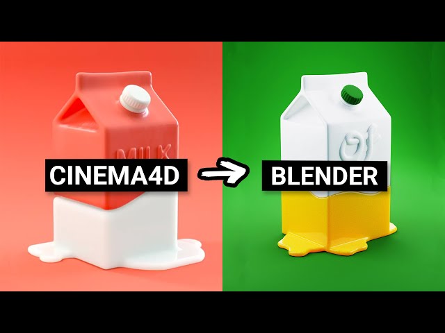 Remaking Cinema4D animations in Blender
