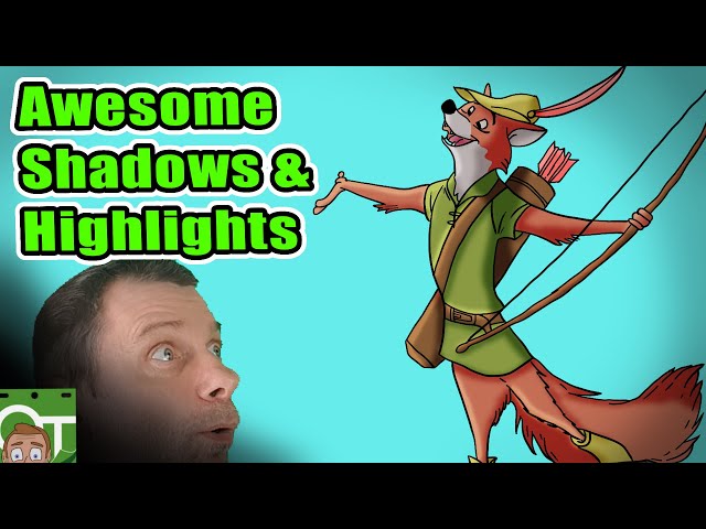 Painting awesome shadows and highlights in OpenToonz