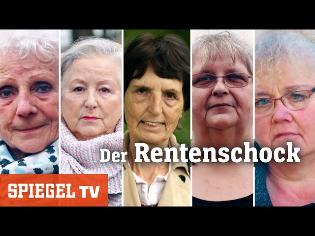 Der Rentenschock: Warum es jeden treffen kann | SPIEGEL TV