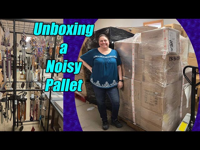 Unboxing a very Noisy pallet of new Items from Las Vegas! Check out what we got!