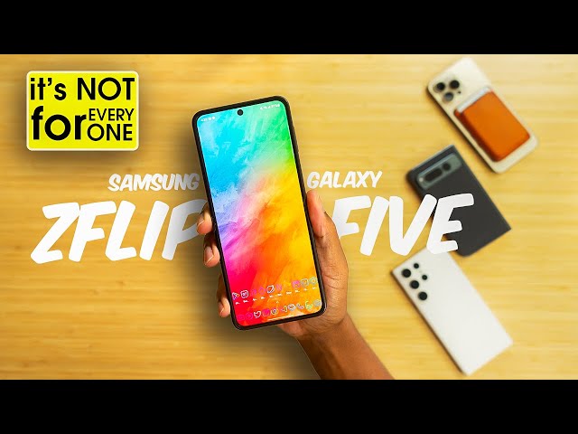Apple User Switched to the Galaxy Z Flip 5 & after One Month let's get BRUTALLY HONEST
