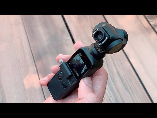 DJI Osmo Pocket Wide Angle Lens! | Ulanzi
